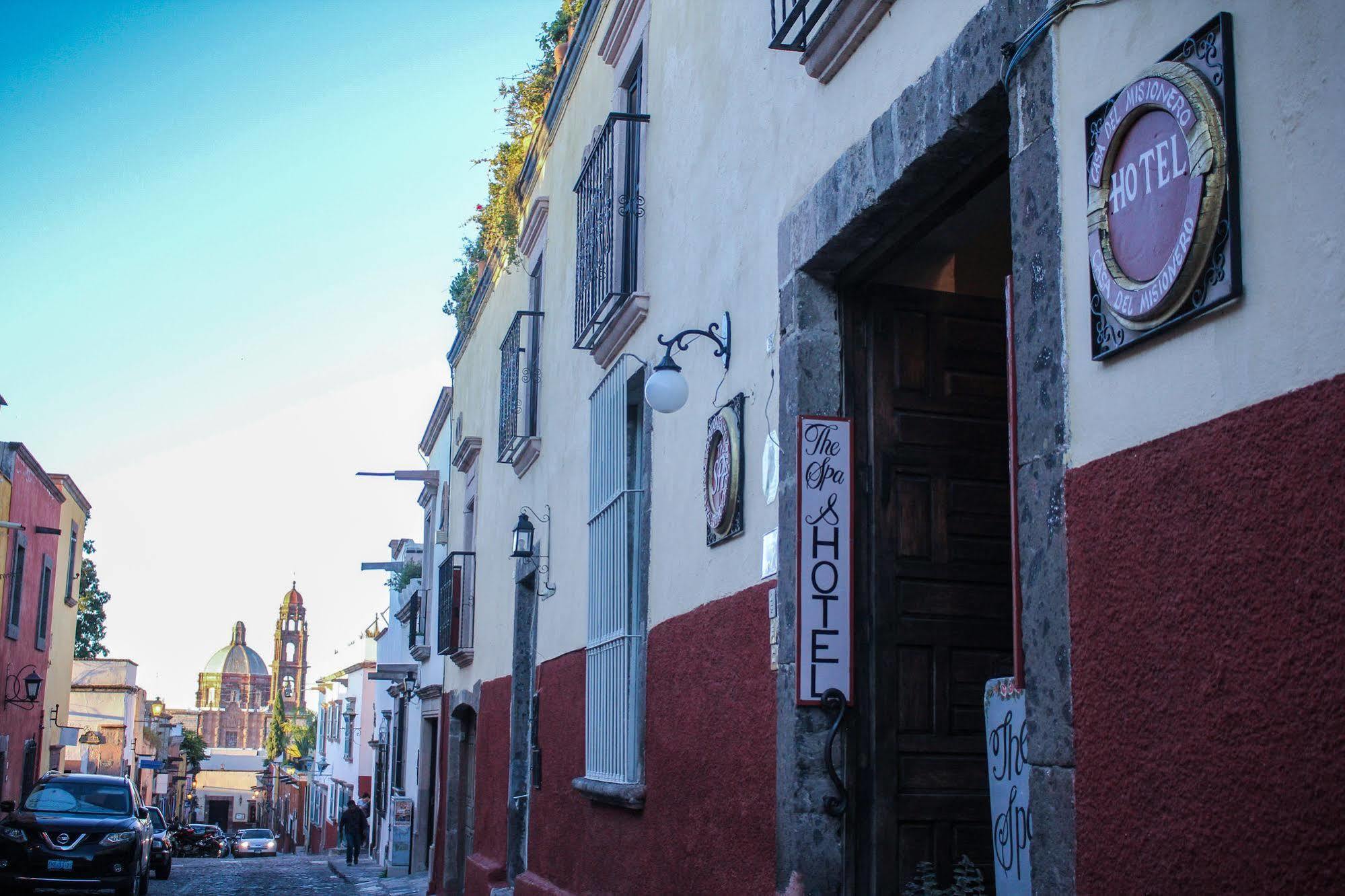 سان ميغيل دي الليندي Hotel Casa Del Misionero المظهر الخارجي الصورة